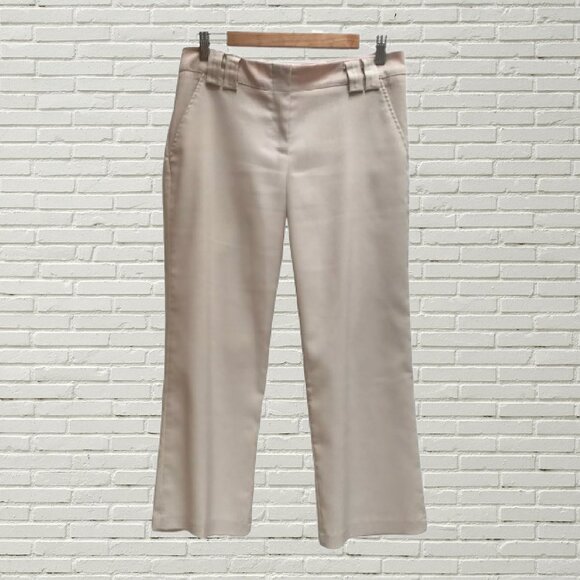 SUZY SHIER Light Beige Capris - Picture 1 of 4